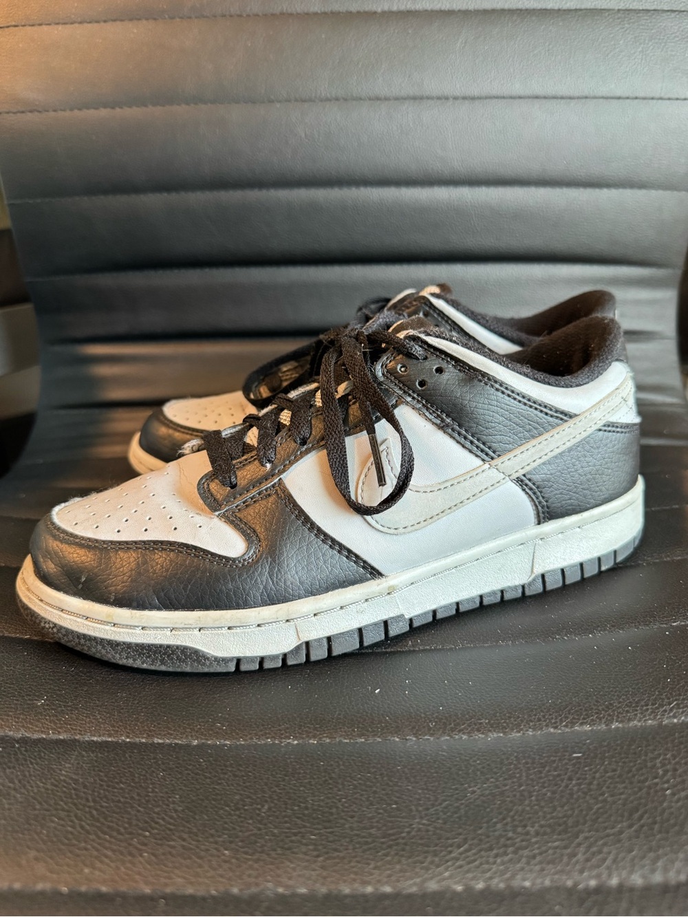 NIKE DUNK NOW “BLACK WOLF GREY” SIZE 7Y